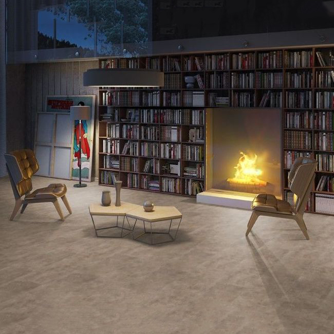 Плитка ПВХ замковая SPC (каменно-полимерная) TARKETT Prime Click Rich Brown 43кл (3,85х300х580мм) 1,74м² 1/10