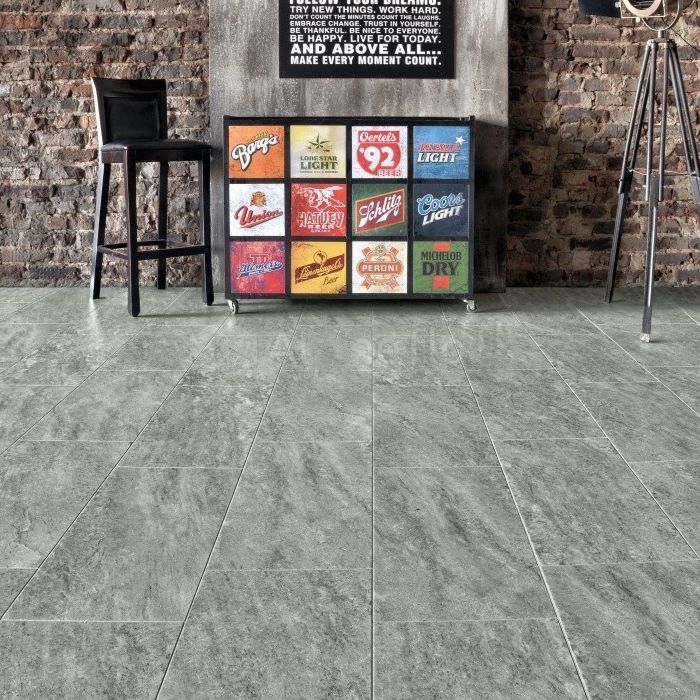 Плитка ПВХ замковая SPC (каменно-полимерная) ALPINE FLOOR Stone Mineral Core Шеффилд ЕСО 4-13 43кл (4х304,8х609,6мм) 2,23м² 1/12