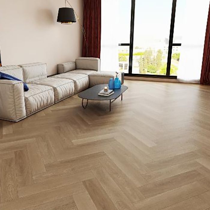 Плитка ПВХ замковая SPC (каменно-полимерная) ASPENFLOOR Resort Шамони RE8-02 43кл (5х128х640мм) 1,311м² 1/16