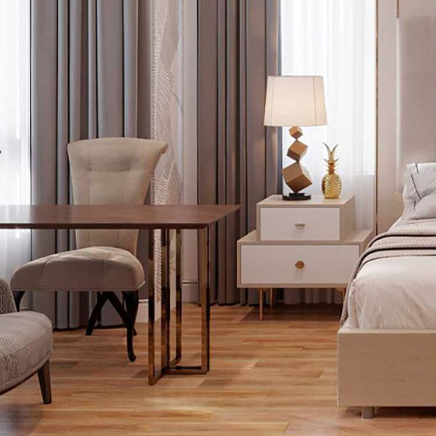 Плитка ПВХ замковая SPC (каменно-полимерная) STONE FLOOR Дуб Испанский 002-6 HP 43кл (4.5х180х1220мм) 2,19м² 1/10