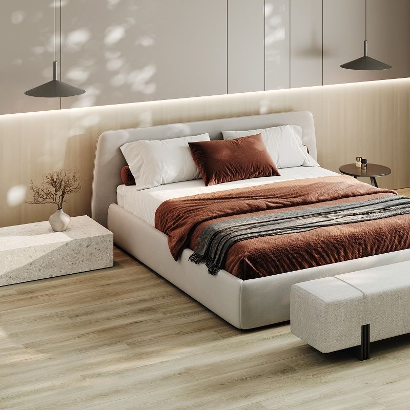 Плитка ПВХ замковая SPC (каменно-полимерная) FARGO Bevel Дуб Бодрум 50-6191-18 43кл (6х182х1524мм) 1,664м² 1/6