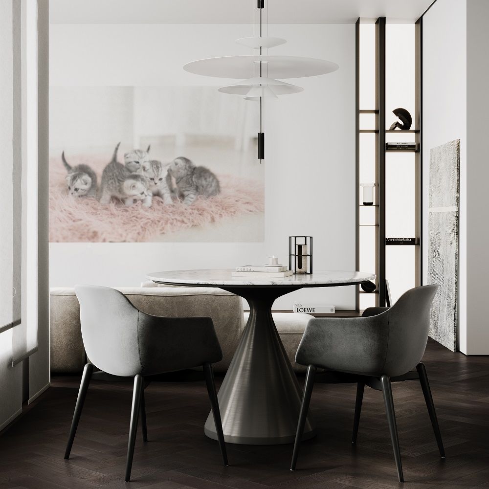 Паркет кварцевый замковой SPC (каменно-полимерный) QUARTZ PARQUET Штучный паркет Дуб Смоляной 44-1258-01 (5х100х400мм) 1,12м² 1/28